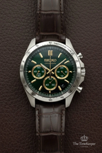 Seiko Spirit Chronograph - Cadran Vert Emeraude