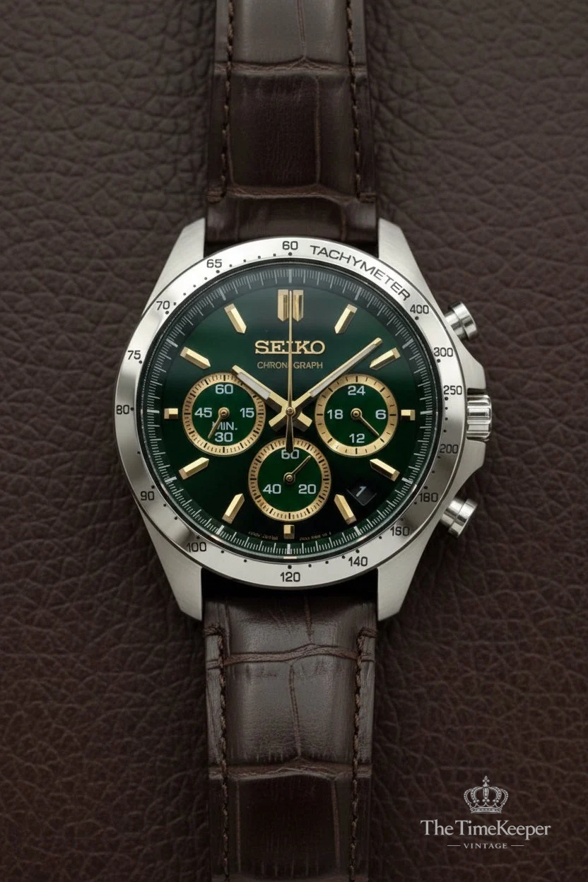 Seiko Spirit - Emerald Green Dial - Modern Watch. 2026