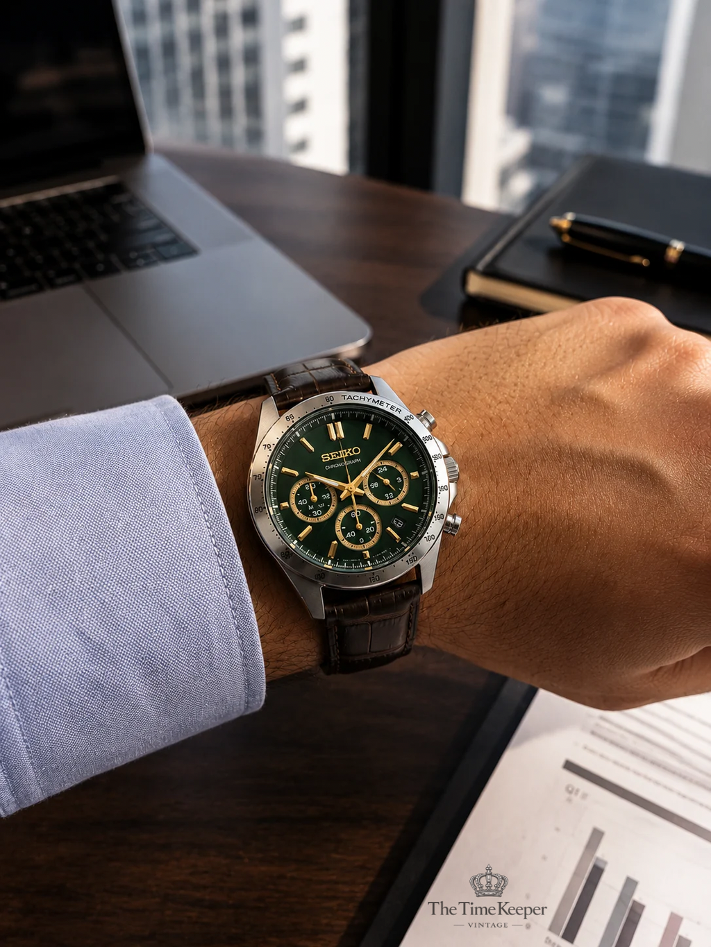 Seiko Spirit - Emerald Green Dial - Modern Watch. 2026