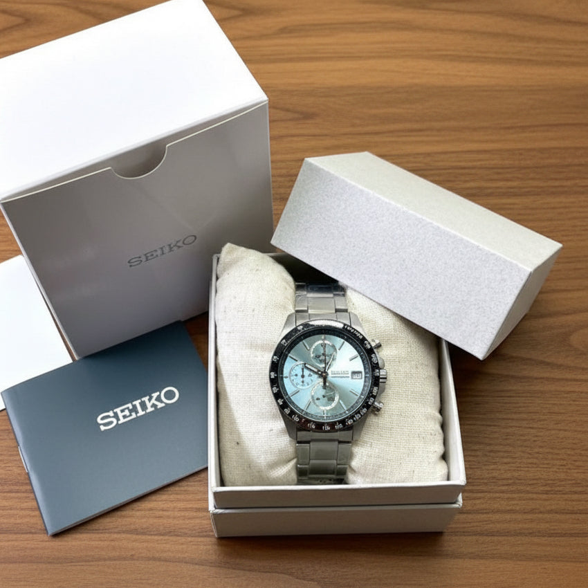 Seiko Spirit - Ice Blue Dial - Modern Watch. 2026